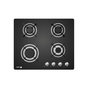 Voir la diapositive 1 : Fagor Table de cuisson gaz 60cm 4feux 7500w noir - FAG3640N