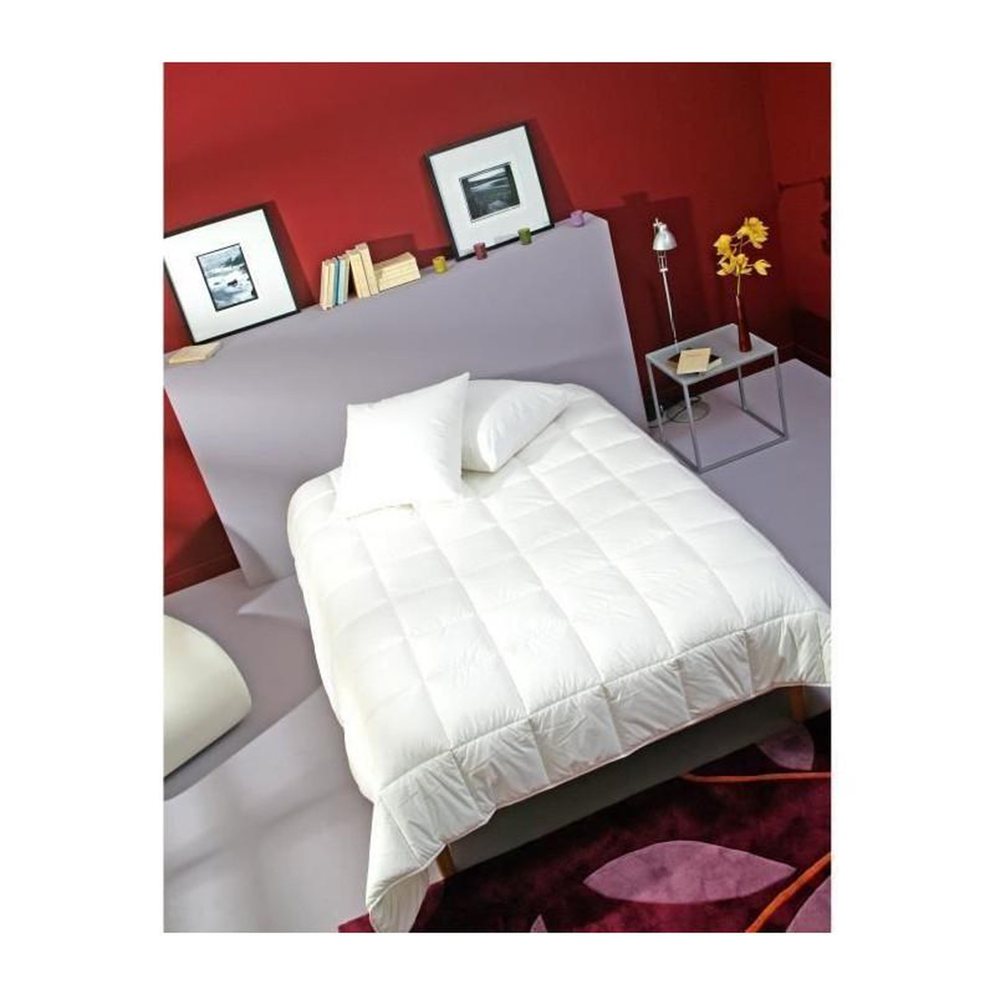 Voir la diapositive 2 : ABEIL ABEIL Couette Aerelle Soft Flex - 240 x 260 - Blanc
