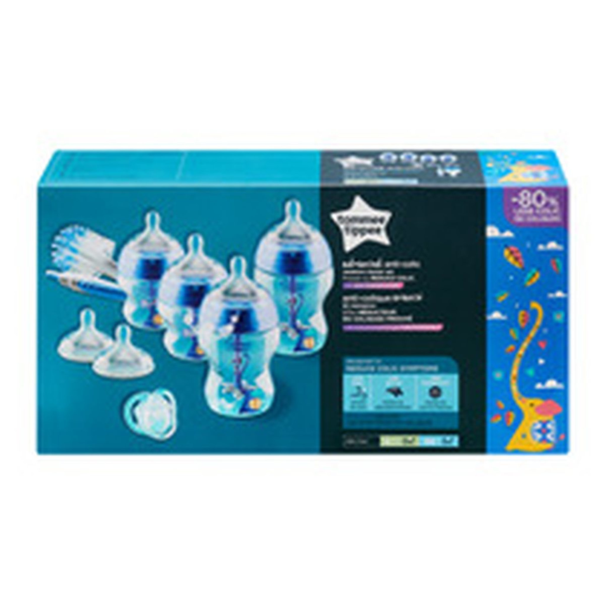Voir la diapositive 2 : TOMMEE TIPPEE Kit naissance bleu AAC