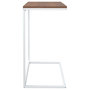 Voir la diapositive 4 : VIDAXL Table d'appoint Blanc 55x35x66 cm Bois d'ingenierie