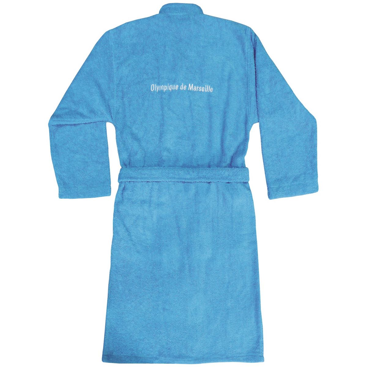 OM Peignoir de bain brodé OM 380g/m2