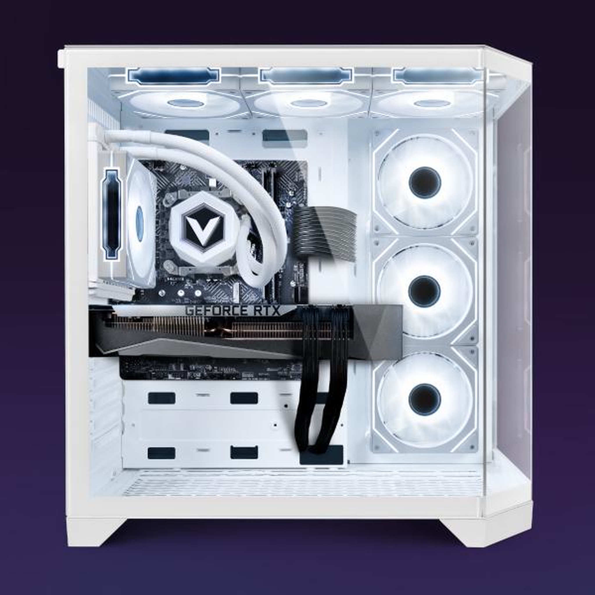 Voir la diapositive 2 : VIBOX PC Gamer - Ryzen 7 5700X, RTX 5070 Ti, 32 Go RAM, 1 To NVMe, Windows 11, WiFi 6 + Bluetooth 5.4