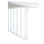 Chalet & jardin Panneau latéral pour toit terrasse 3m blanc