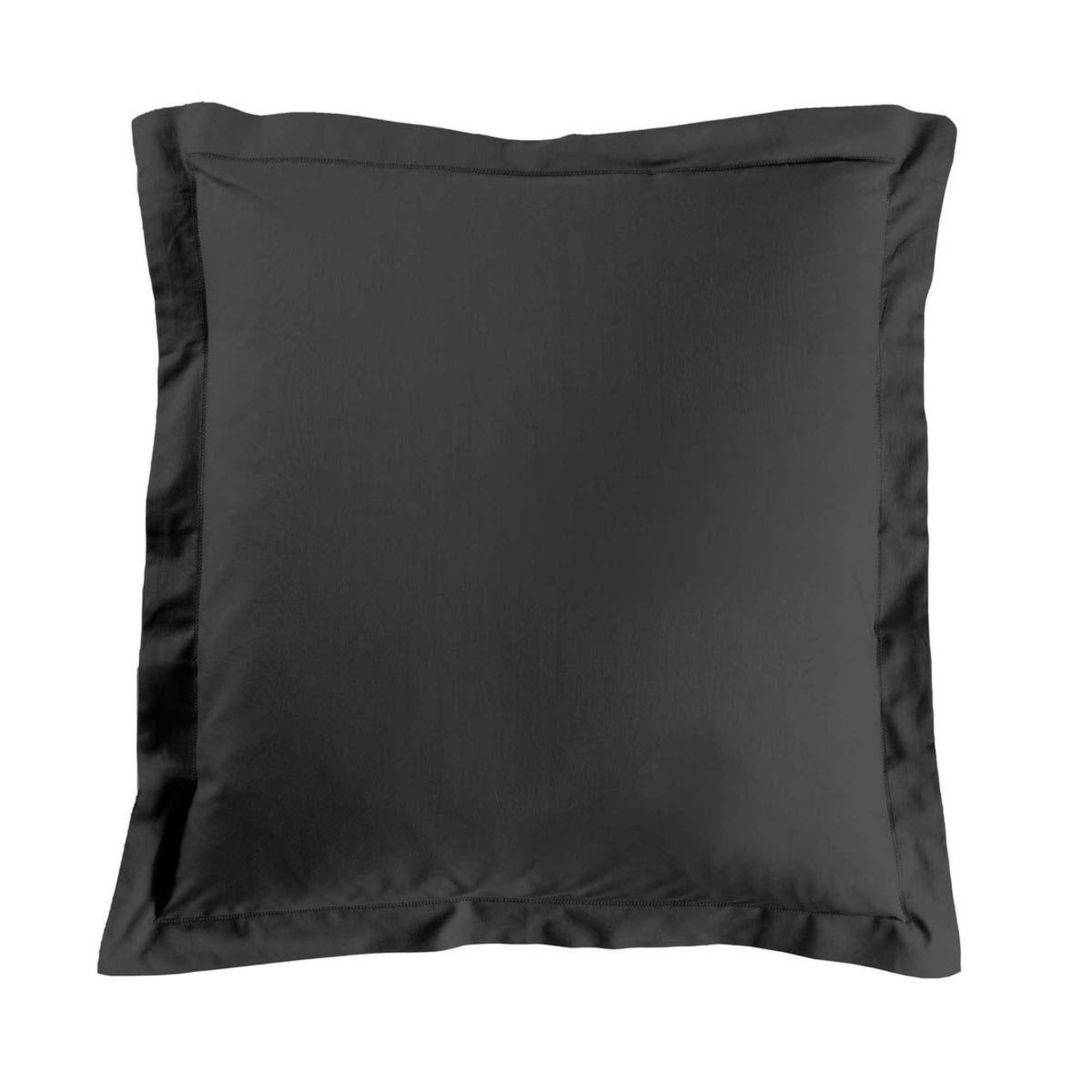 Douceur d'Intérieur Taie d'Oreiller  Lina  63x63cm Noir