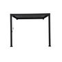 Voir la diapositive 2 : OMBREA Pergola Bioclimatique adossée (2pieds) 3x3,6m anthracite OMBREA®