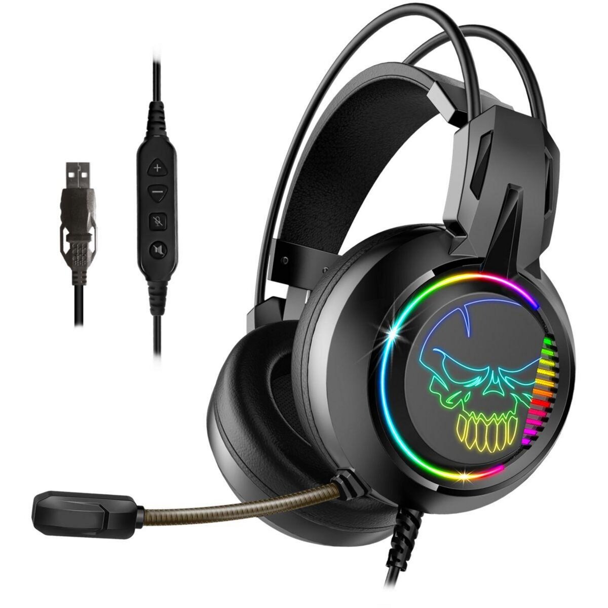 SPIRIT Of GAMER Casque gamer ELITE H10 USB 7.1 PC