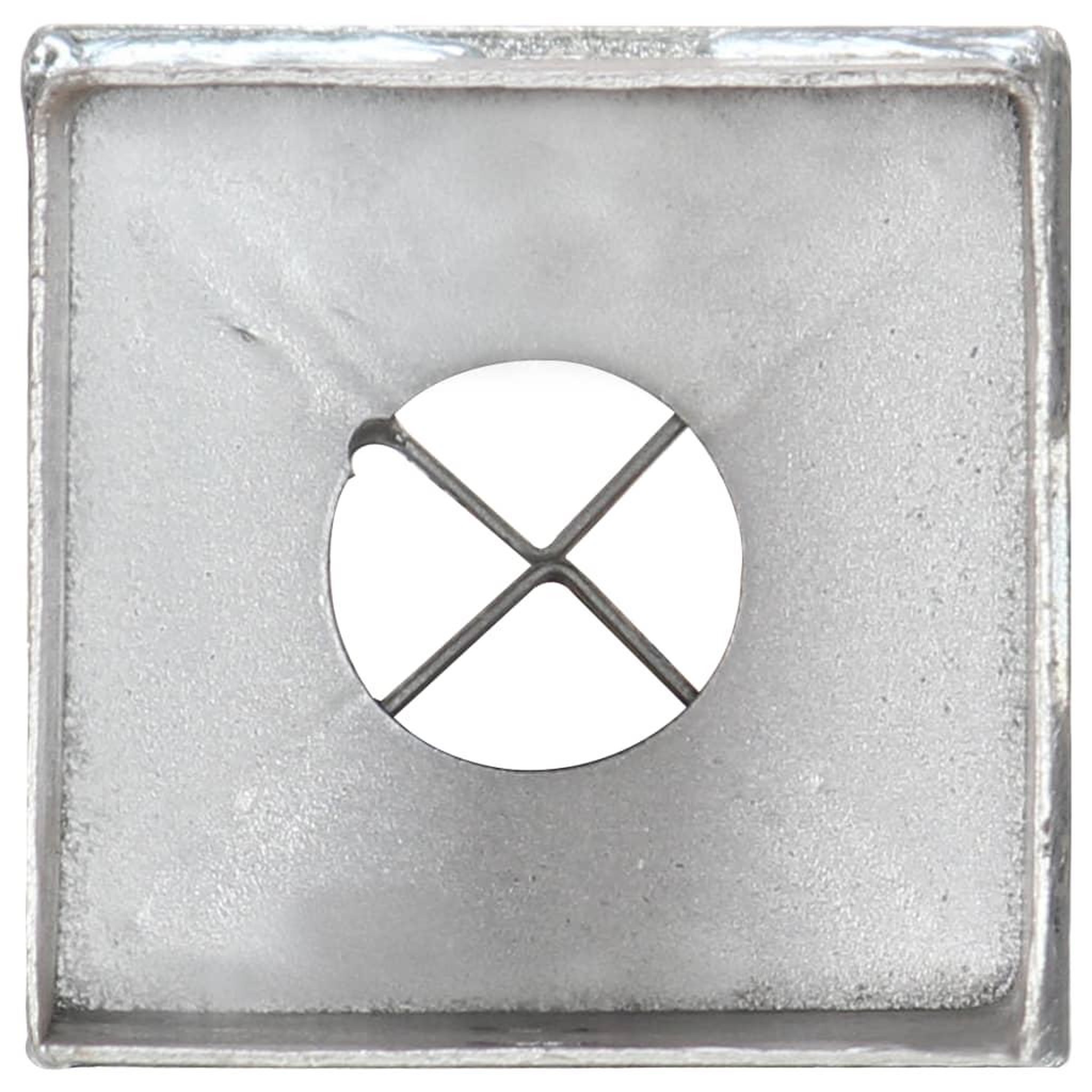 Voir la diapositive 5 : VIDAXL Piquets au sol 12 pcs Argente 8x8x91 cm Acier galvanise