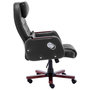 Voir la diapositive 3 : VIDAXL Chaise de bureau Noir Similicuir