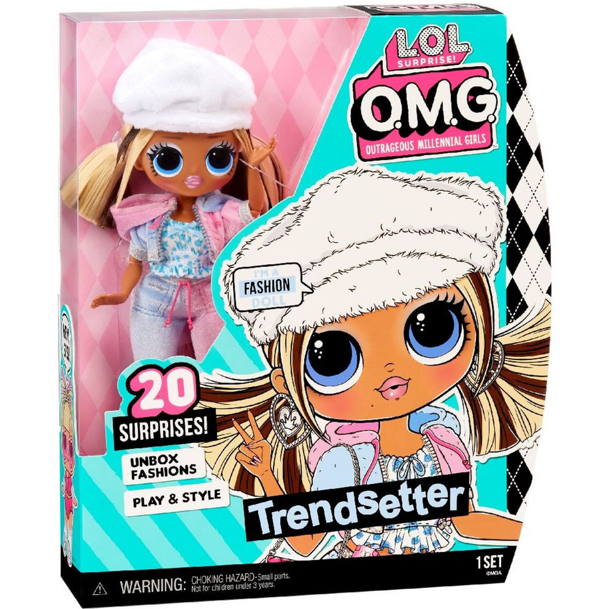 Lol surprise LOL Surprise OMG Core Doll Série 5 - Trendsetter