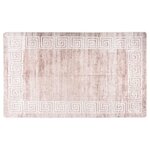 VIDAXL Tapis lavable antiderapant 120x180 cm beige