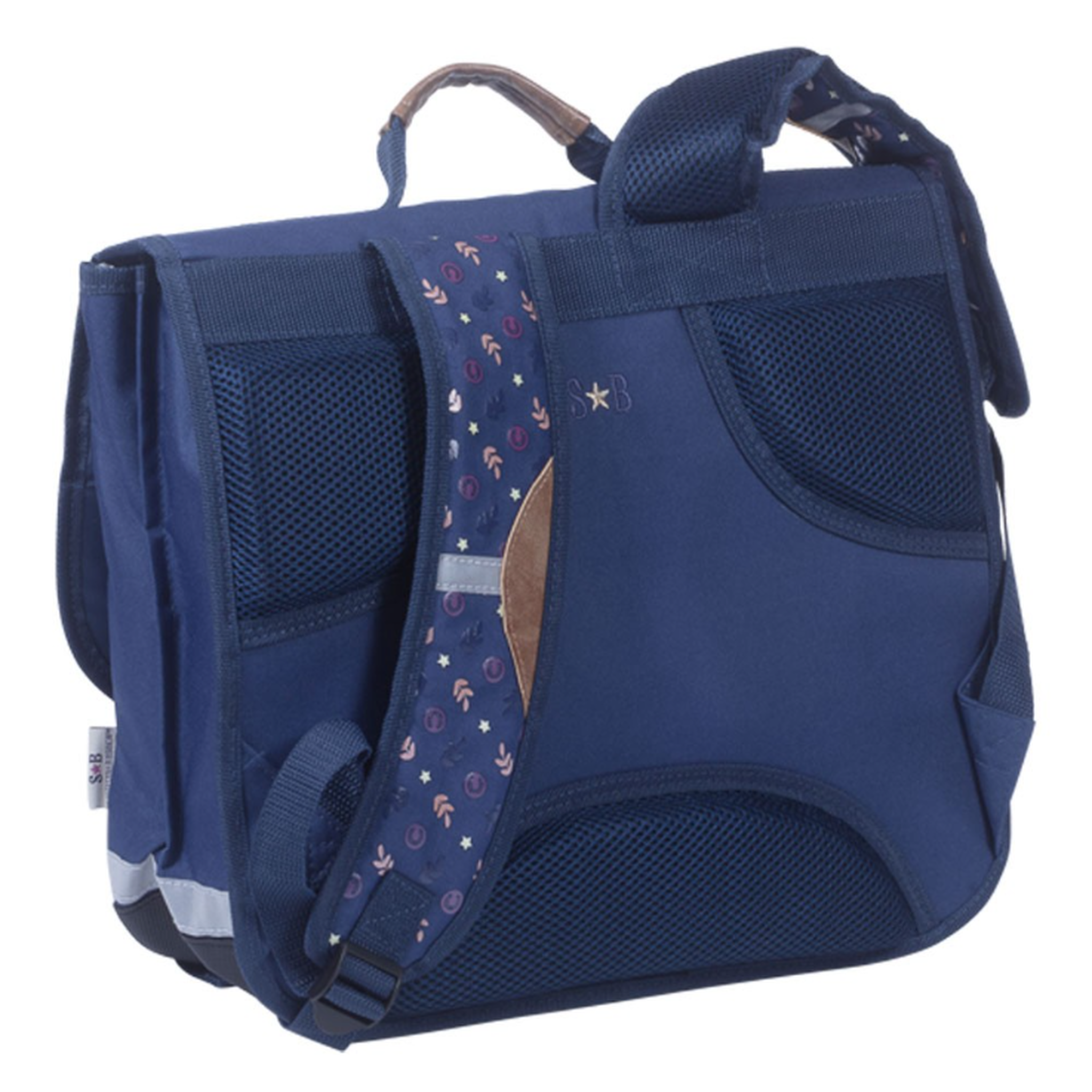 Voir la diapositive 2 : Bagtrotter STALLA BIANCA - Cartable 38 cm fille - ALLURE bleu - 2 compartiments
