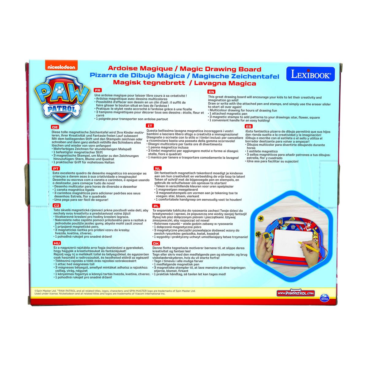 Lexibook Ardoise Magique Pat Patrouille