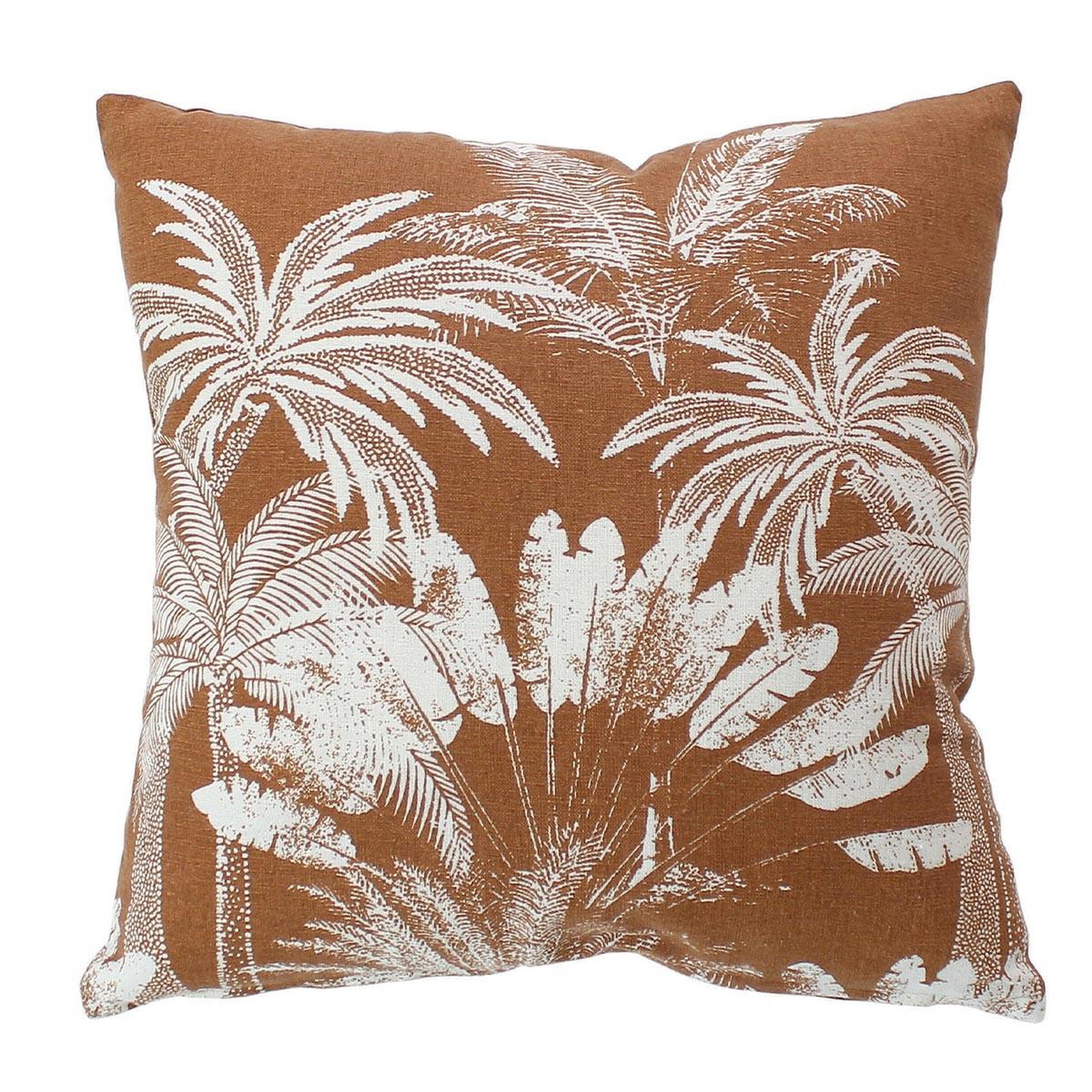 ENJOY HOME Coussin déco imprimé  bali  40x40cm marron