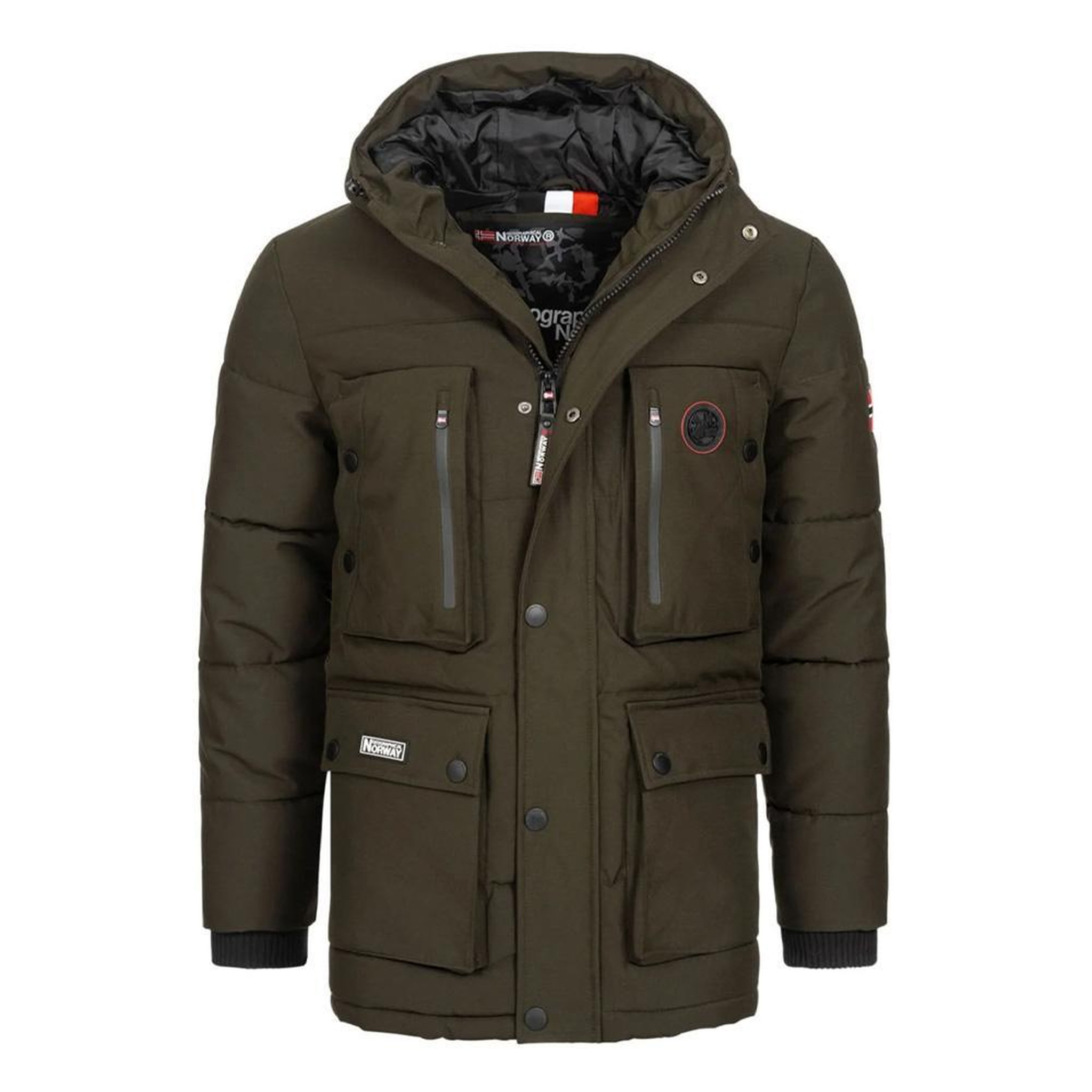 GEOGRAPHICAL NORWAY Parka kaki homme geographical norway albert. Coloris disponibles : Vert