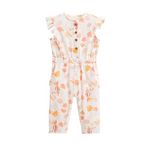 Petit Béguin Combinaison bébé en gaze de coton Sumba. Coloris disponibles : Rose