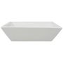 Voir la diapositive 4 : VIDAXL Lavabo carree Ceramique Blanc 41,5 x 41,5 x 12 cm
