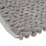 Voir la diapositive 2 : FIVE Tapis de Salle de Bain  Tissé Épais  50x120cm Gris