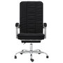 Voir la diapositive 3 : VIDAXL Fauteuil inclinable de bureau Noir Similicuir