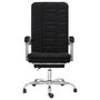 Voir la diapositive 3 : VIDAXL Fauteuil inclinable de bureau Noir Similicuir