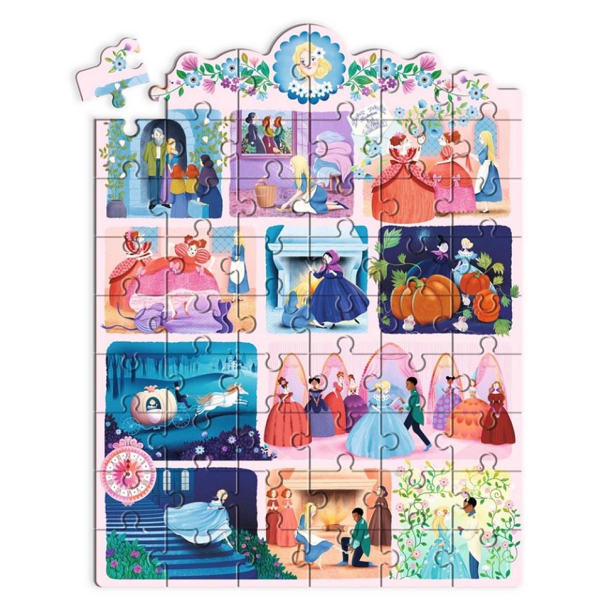 Djeco STORY PUZZLES - Cendrillon - 54 pcs - FSC MIX