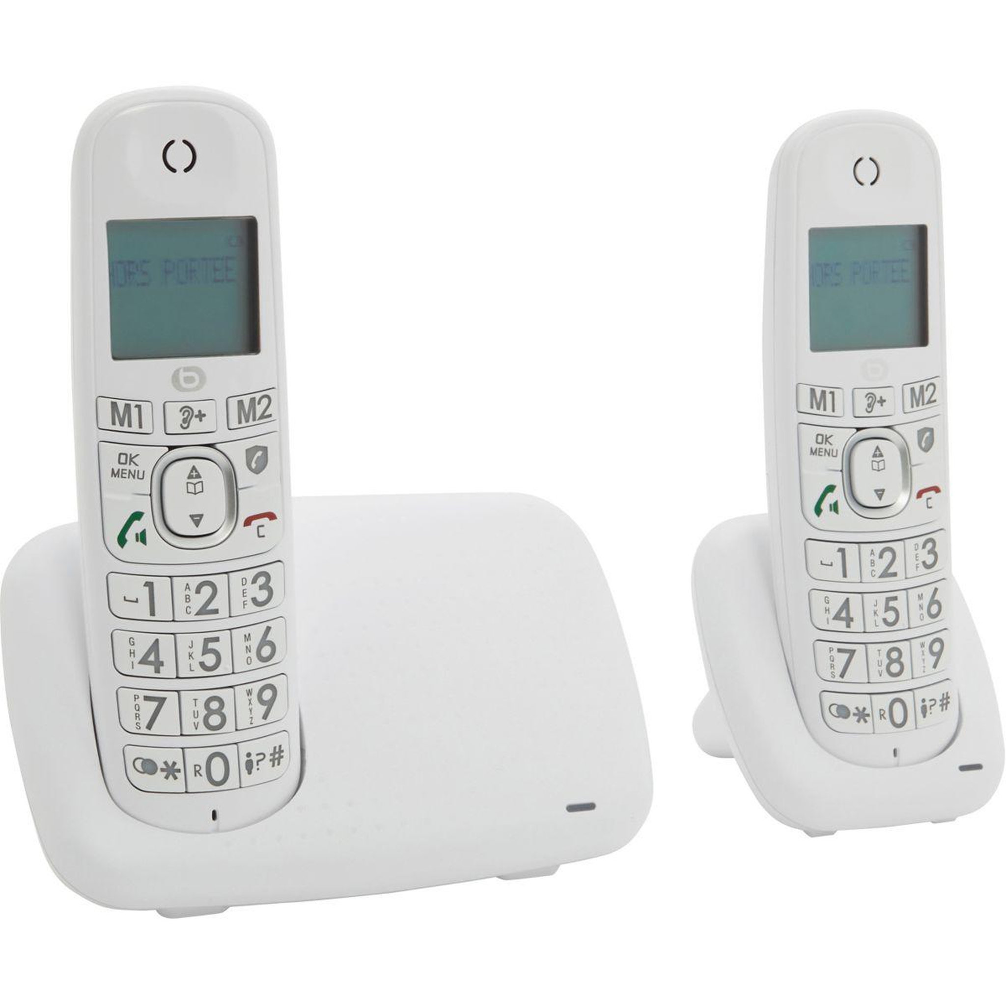 Voir la diapositive 1 : ESSENTIEL B Téléphone sans fil EB_TS-12-SF