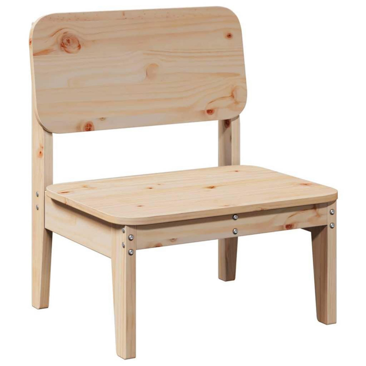 VIDAXL Chaise de jardin 60x52,5x72 cm bois de pin massif