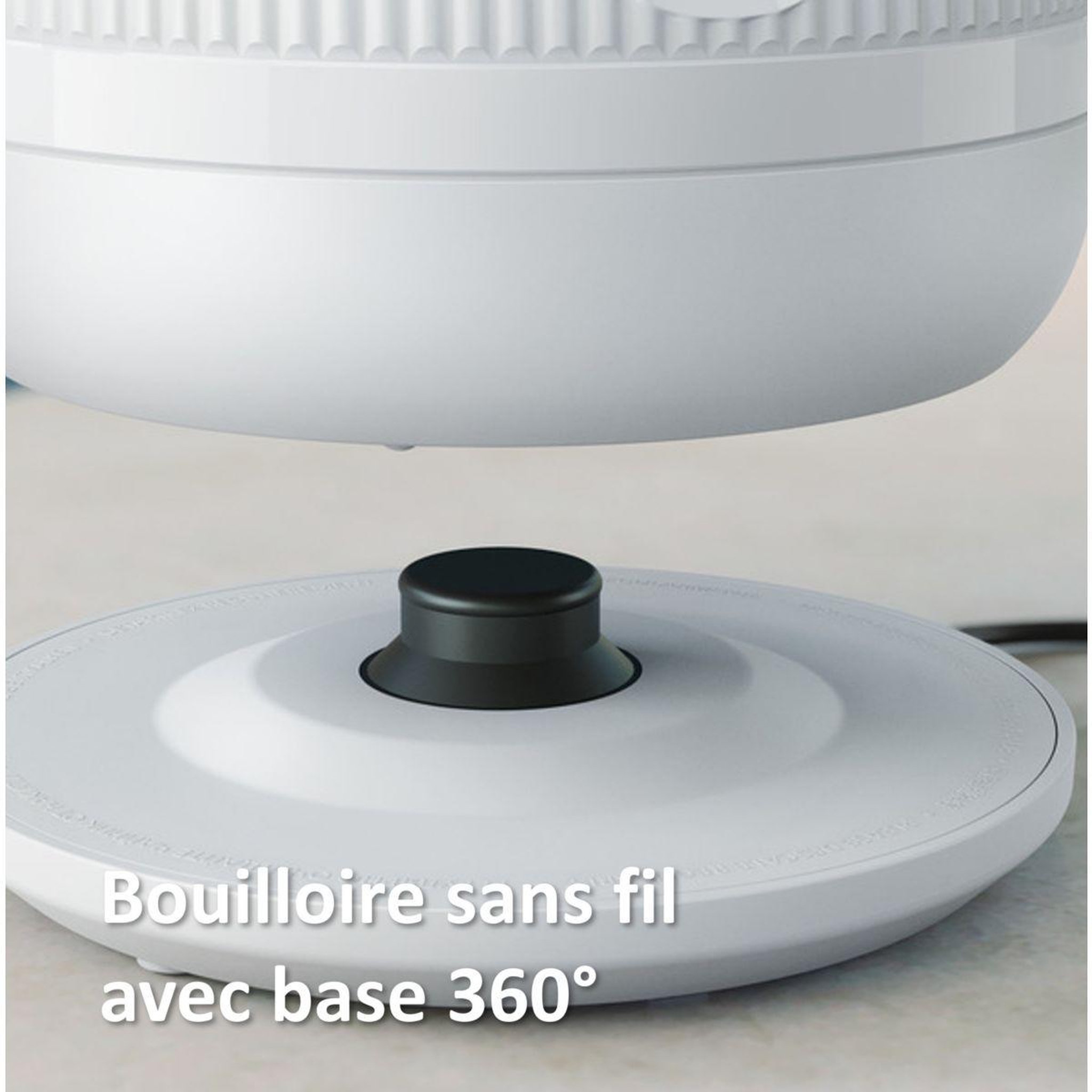 Voir la diapositive 4 : Philips Bouilloire hd9411/00 bouilloire électrique blanche série 3000 1.7l, 2200w