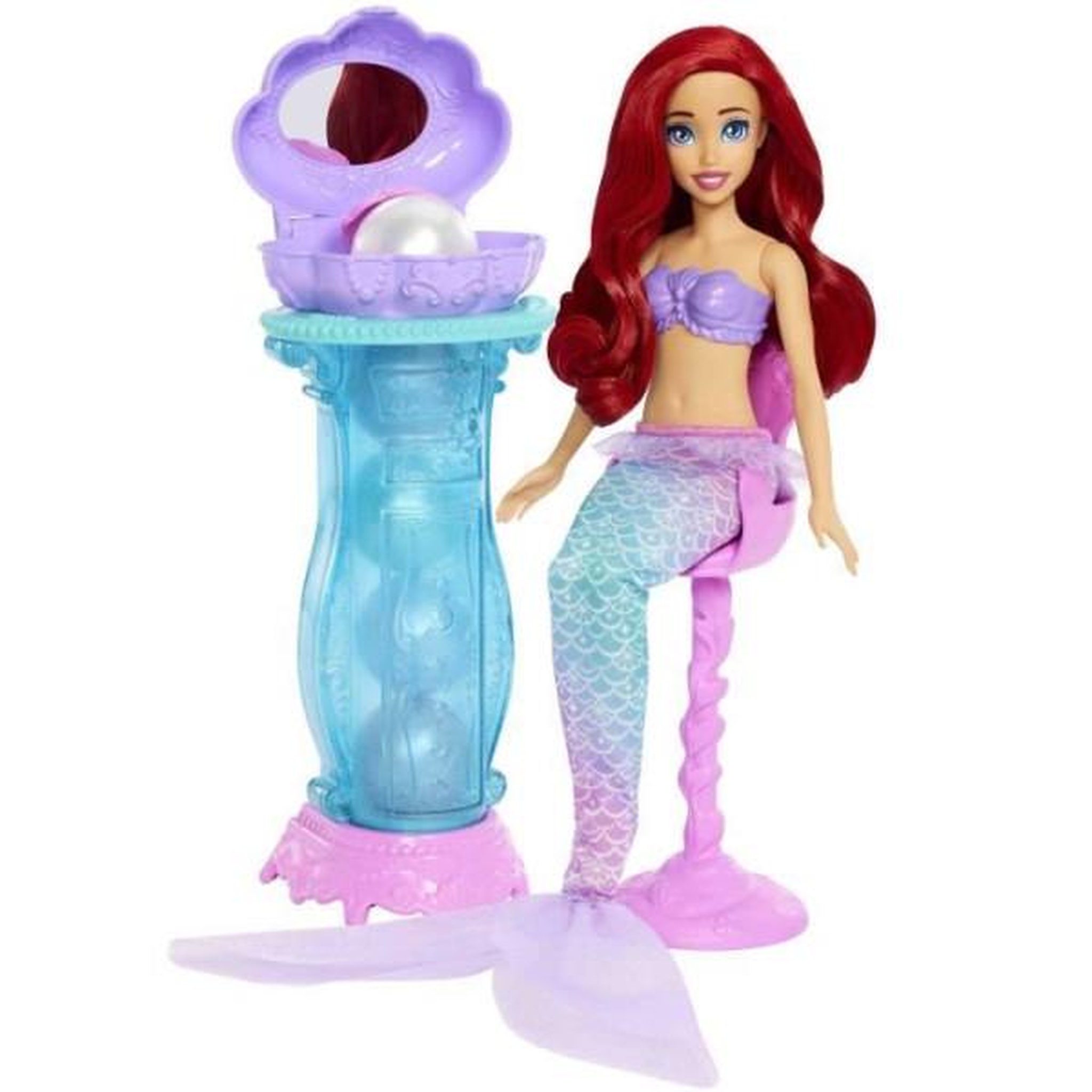 Voir la diapositive 6 : DISNEY PRINCESS Princesses Disney-Ariel Secrets De Perle-Coffret Poupée Et 5 Surprises - 3ans +- JBF86