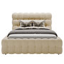 Voir la diapositive 1 : BEST MOBILIER Darling - lit coffre - 180x200 cm - sommier inclus - en tissu bouclette