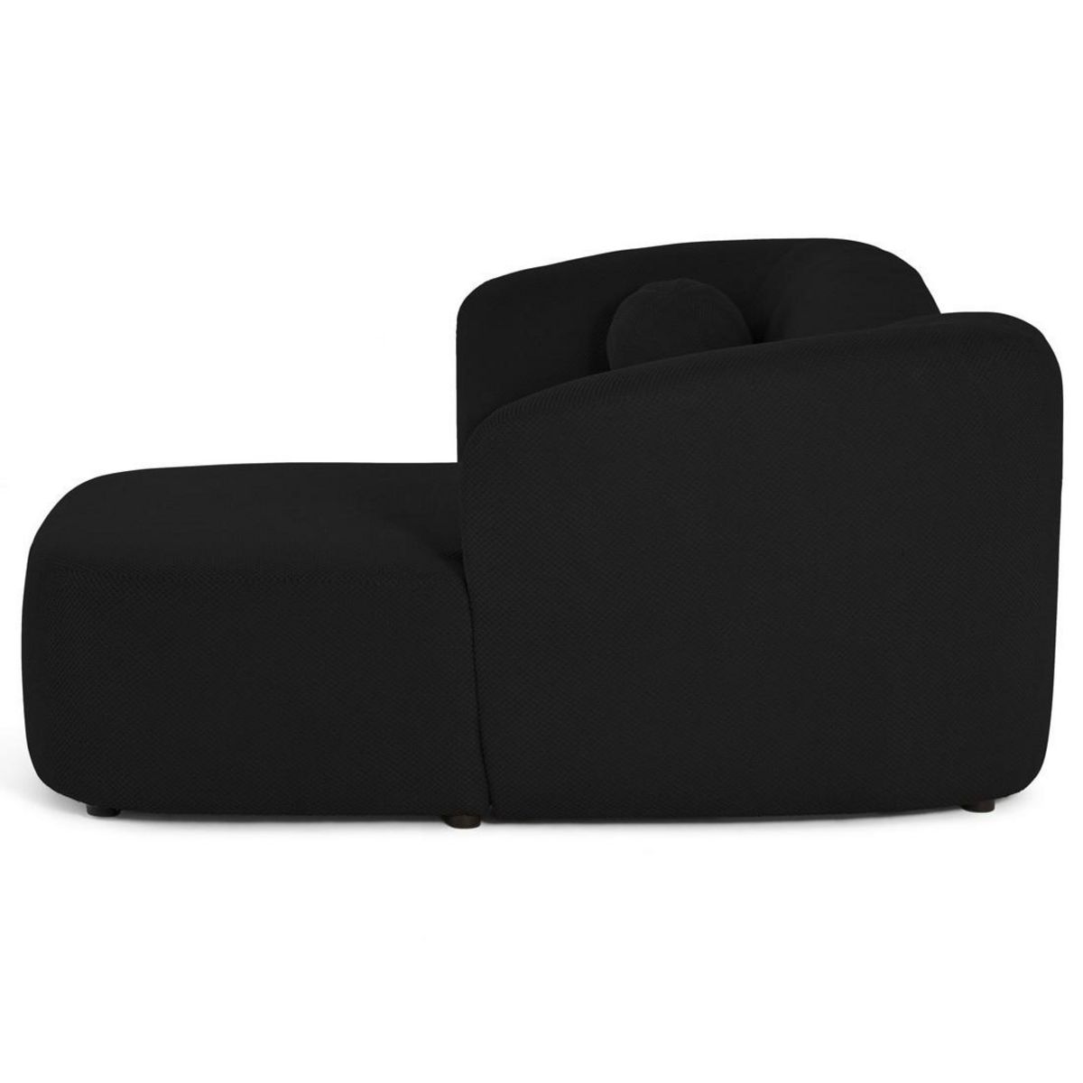 LISA DESIGN Charles - canapé d'angle droit 4 places en velours texturé