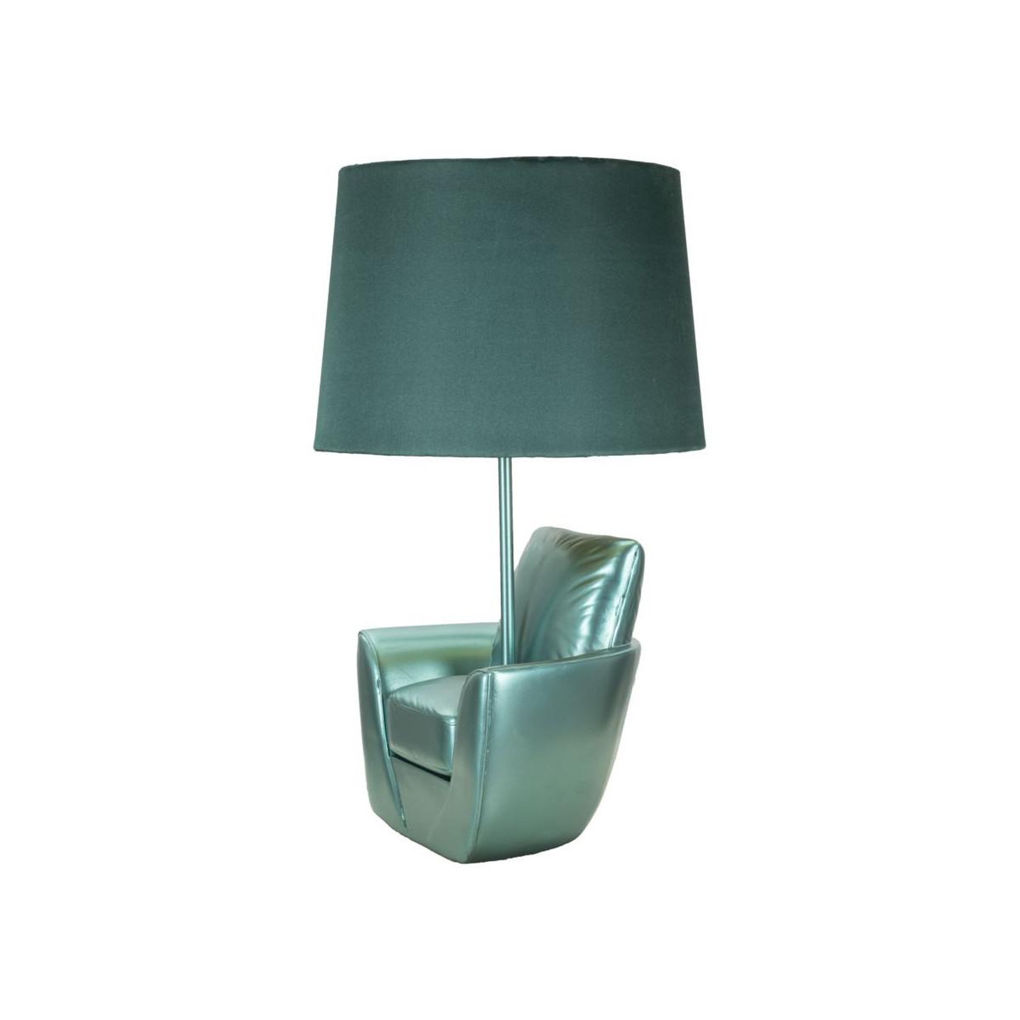 Voir la diapositive 3 : Paris Prix Lampe à poser déco  midcentury  43cm turquoise