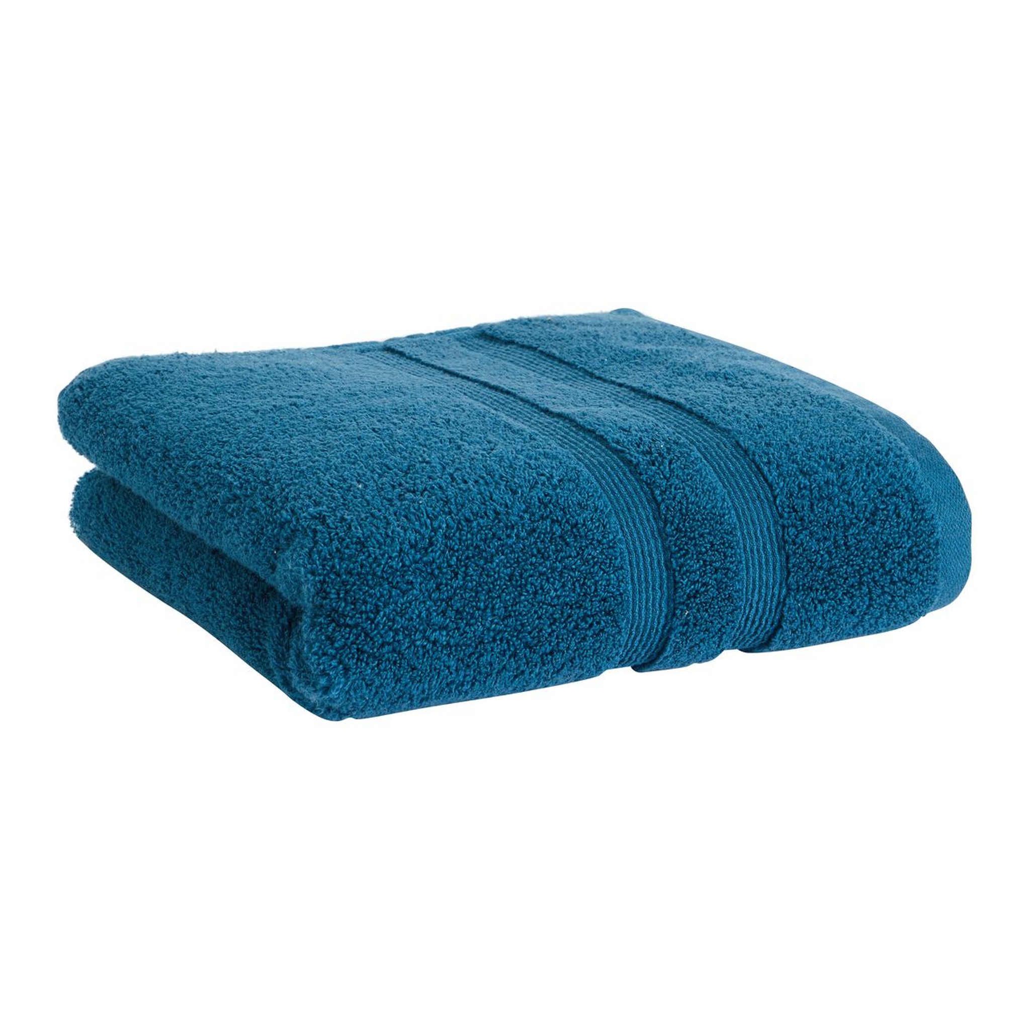 Voir la diapositive 2 : ACTUEL Drap de bain uni en coton 500 g/m²