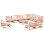 Voir la diapositive 2 : VIDAXL Salon de jardin 11 pcs bois massif sapin de douglas