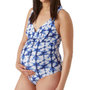 Voir la diapositive 1 : MAMALICIOUS Maillot de bain de Grossesse Bleu/Blanc Femme Mamalicious 20017690