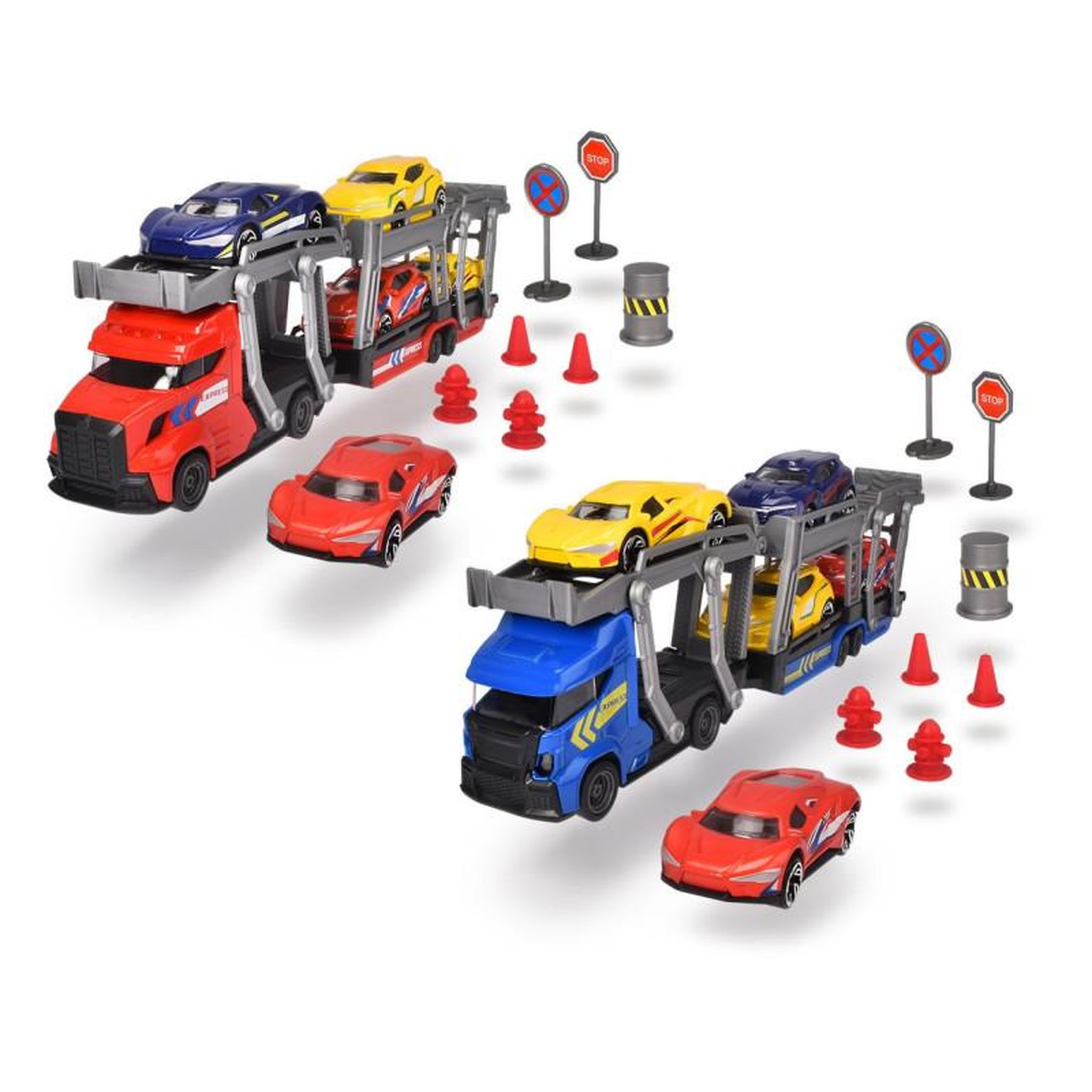 Voir la diapositive 3 : Dickie Dickie Transporter Set 203745012
