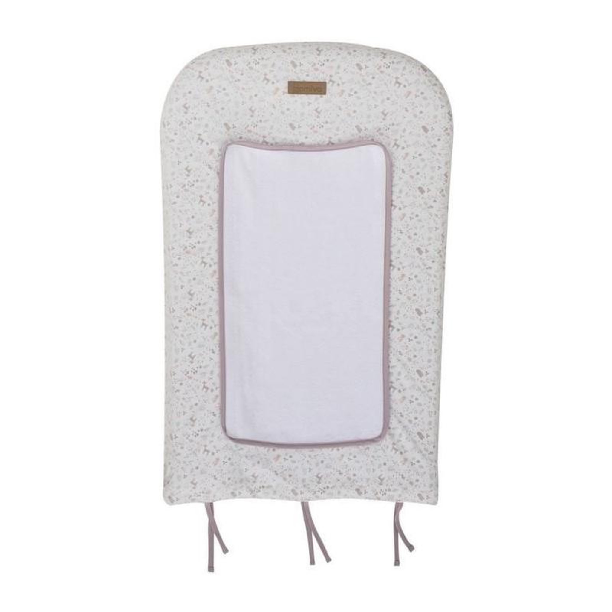 DOMIVA Matelas a langer + Housse avec 1 éponge imperméable - DOMIVA - LILAS