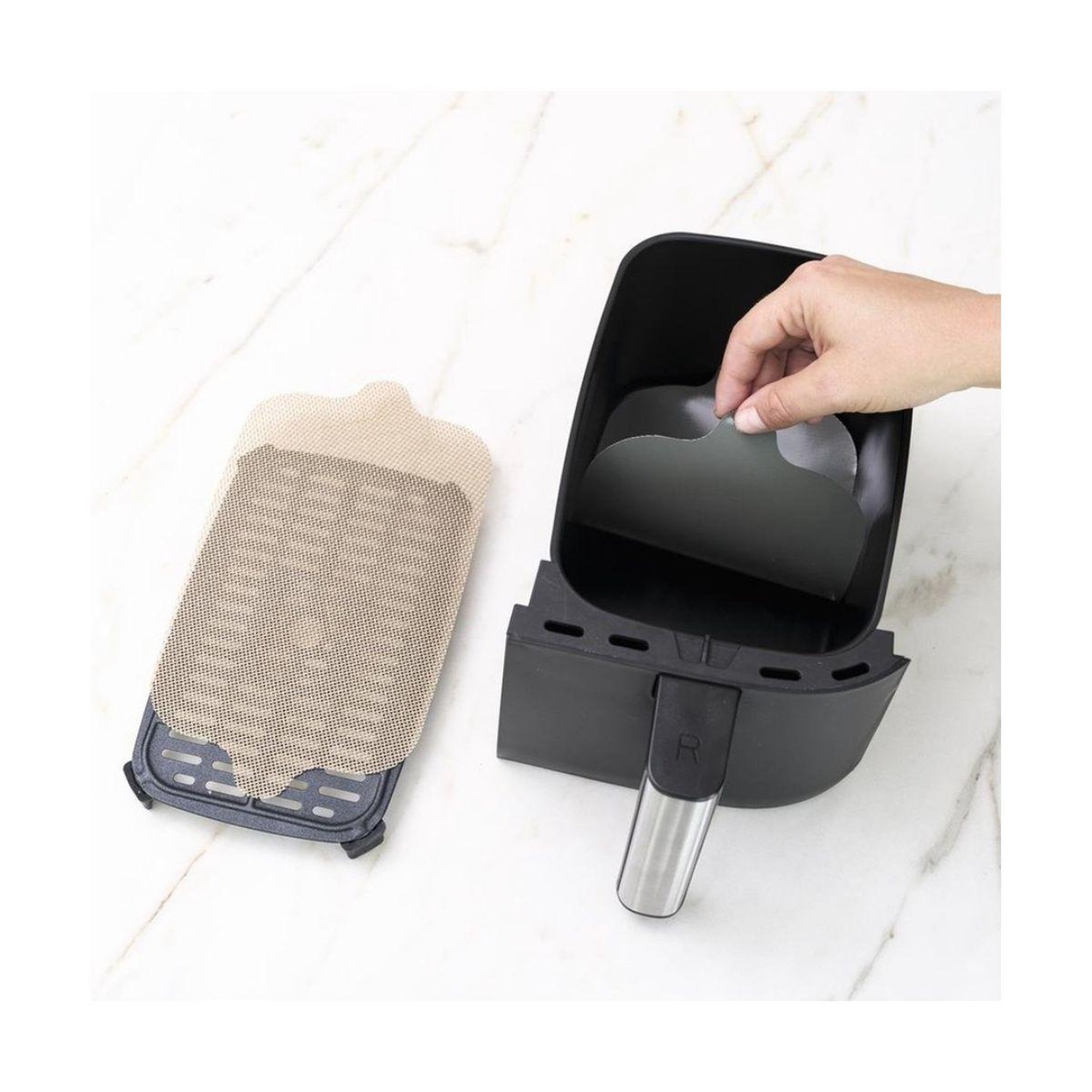 Voir la diapositive 3 : NOSTIK SET 2 REV AIRFRYER D23.5 SILIC