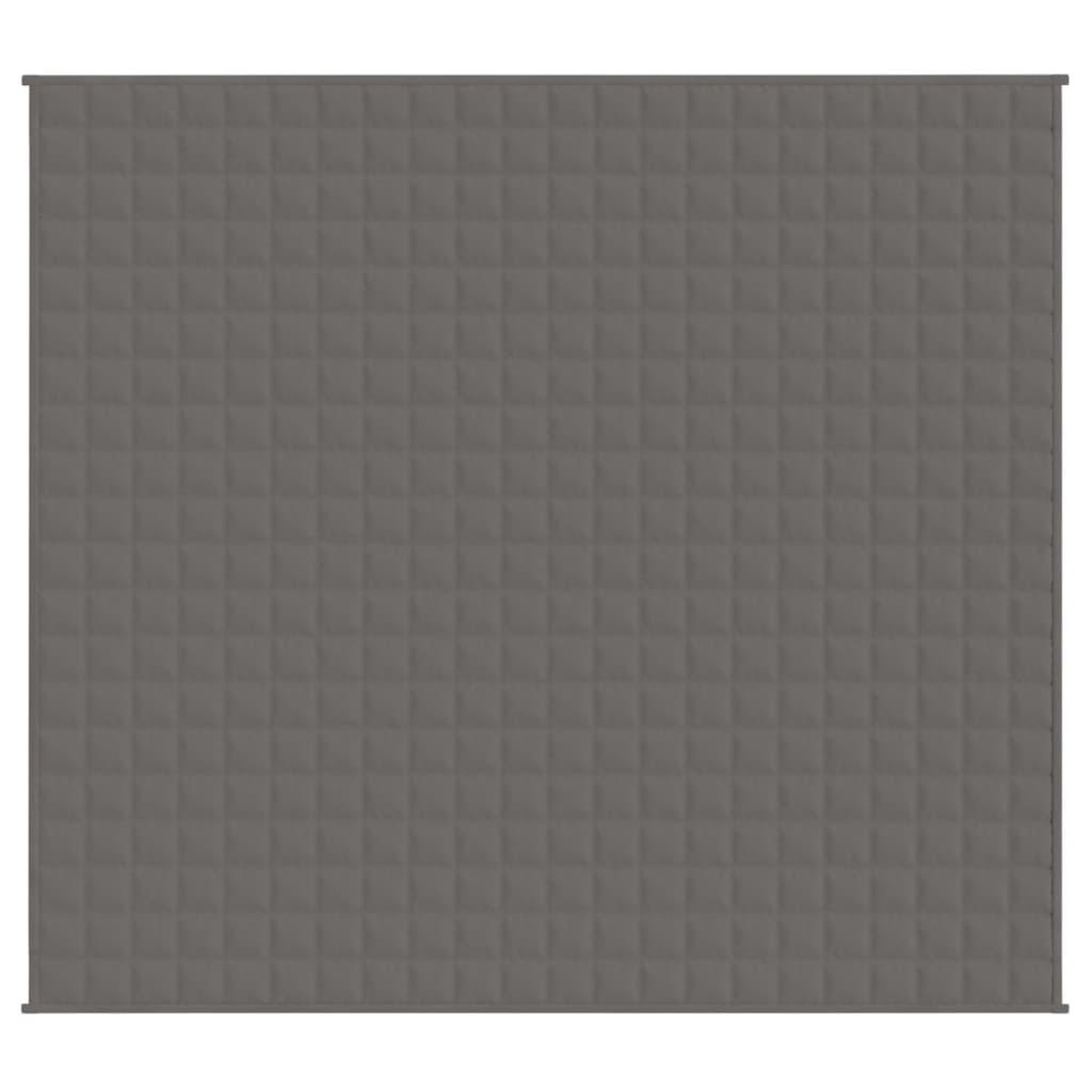 Voir la diapositive 3 : VIDAXL Couverture lestee Gris 200x230 cm 13 kg Tissu