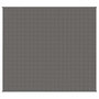 Voir la diapositive 3 : VIDAXL Couverture lestee Gris 200x230 cm 13 kg Tissu