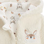 Voir la diapositive 3 : Petit Béguin Veste à capuche zippé bébé en sherpa Chou lapinou