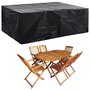 Voir la diapositive 2 : VIDAXL Housses de salon de jardin 2 pcs 8 œillets 242x162x100 cm