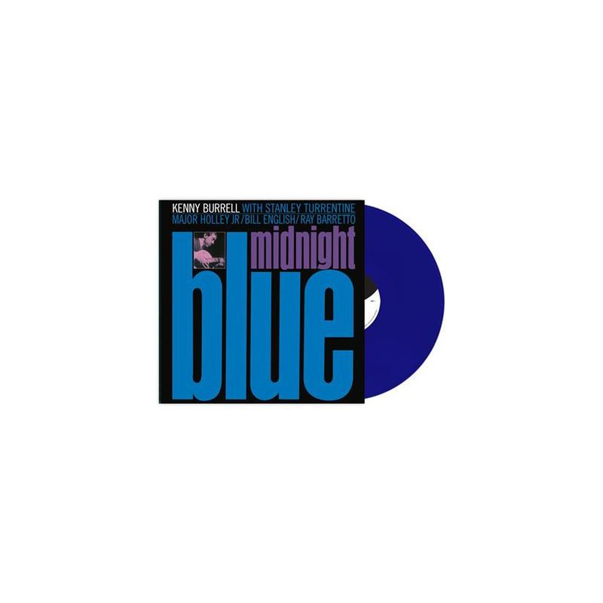 Vinyle bleu jazz kenny burrell midnight blue, édition limitée 2024