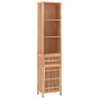 Voir la diapositive 2 : VIDAXL Armoire de salle de bain 42x29x182 cm Bois massif de noyer