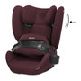 Voir la diapositive 3 : CYBEX Siege auto CYBEX PALLAS B2 I-SIZE - Des 15 mois jusqu'a 12 ans - Rumba Red et dark red
