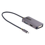 Startech StarTech.com Adaptateur USB C vers HDMI VGA - Dock USB C Multiport Digital/AV - Adaptateur USB Type C Jusqu'à 4K60Hz - Station d'Accueil USB C, Compatible Thunderbolt 3/4 - Adaptateur de Voyage