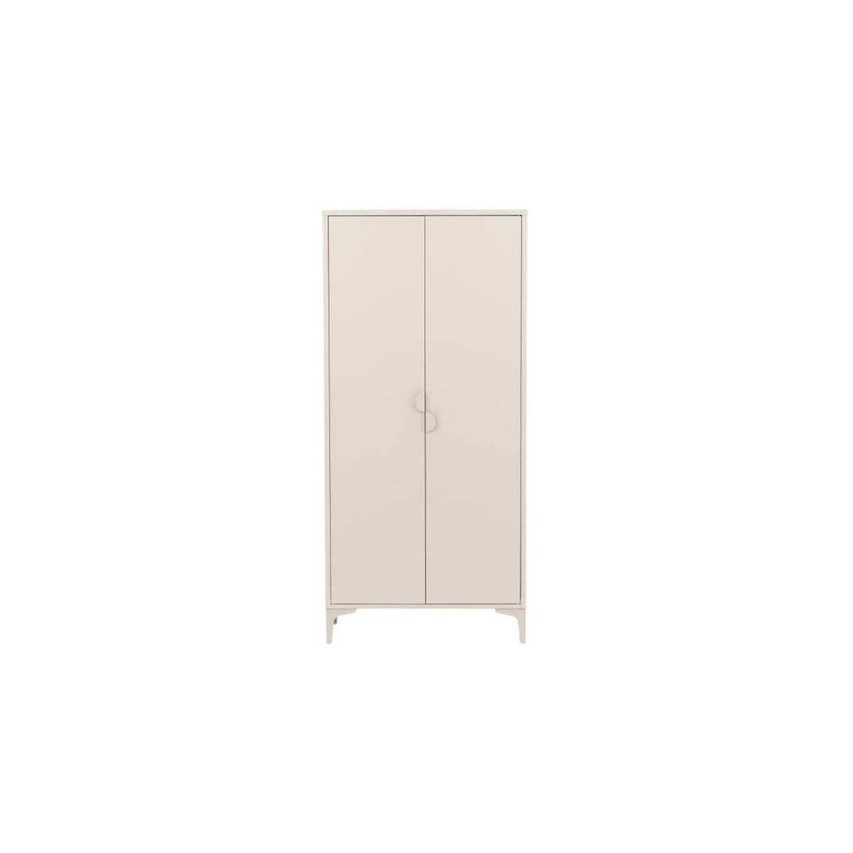 Paris Prix Armoire Design 2 Portes  Piring  85cm Beige