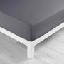 Voir la diapositive 3 : Paris Prix Drap Housse Microfibre  Oscar  90x190cm Anthracite