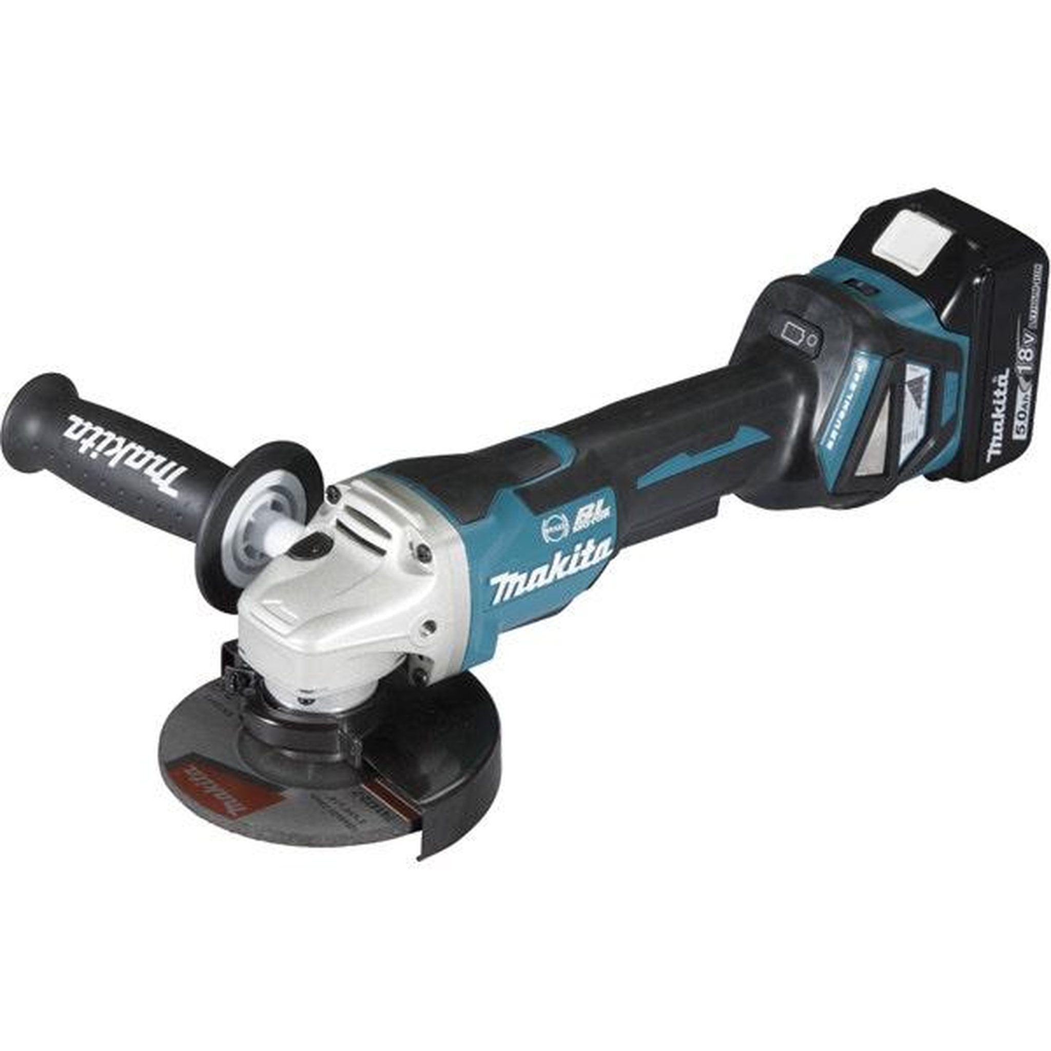 MAKITA Meuleuse ø 125 mm 18 v li-ion 5 ah