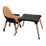 Voir la diapositive 3 : NANIA Chaise haute 2 en 1 EVA évolutive