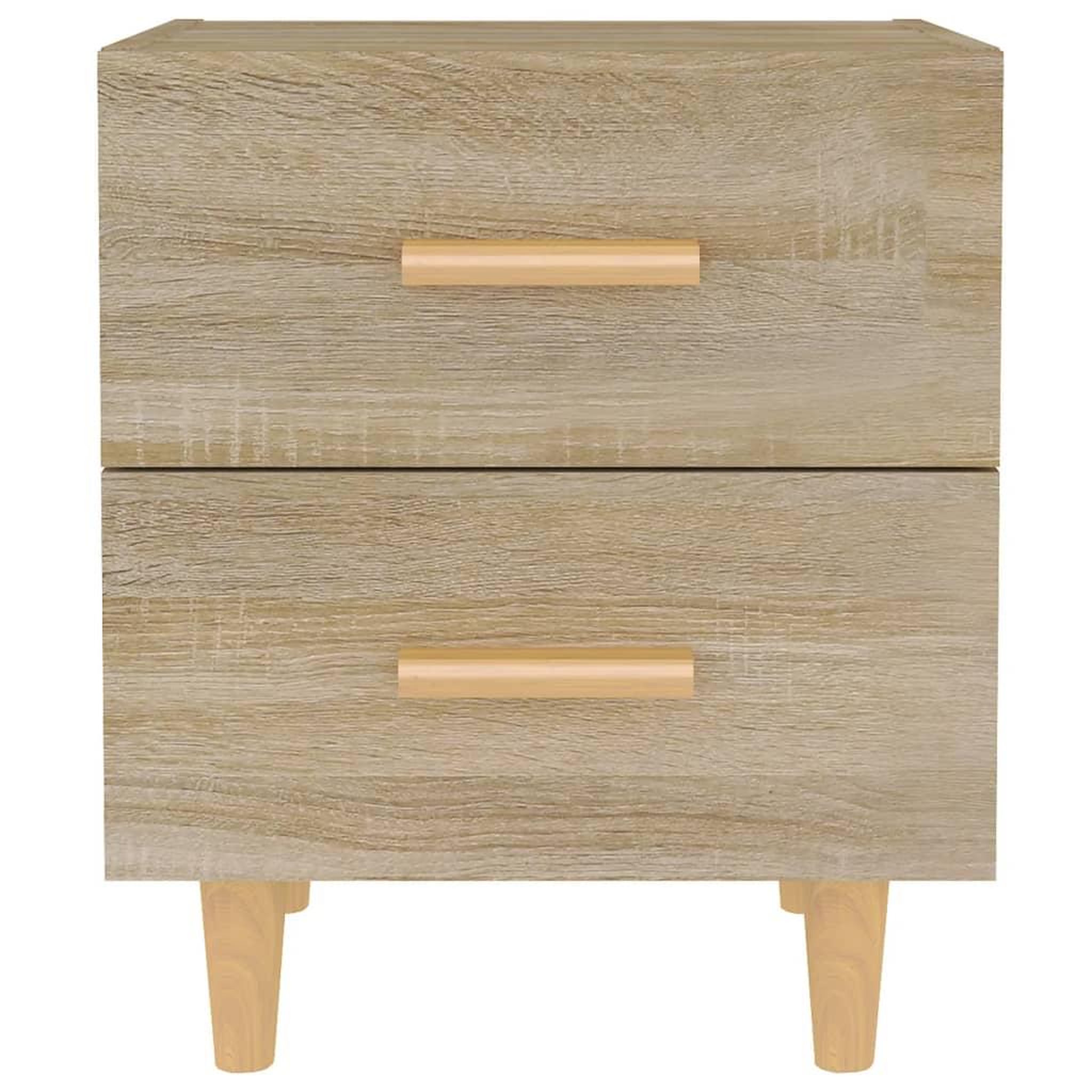 Voir la diapositive 3 : VIDAXL Tables de chevet 2 pcs Chene sonoma 40x35x47,5 cm